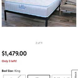 Idle Sleep King mattress 