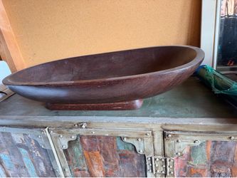 Wood bowl