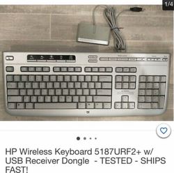 HP Keyboard 5187