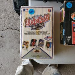 Sealed 1991 Upper Deck Baseball Cards
