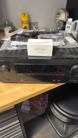 Denon surround sound receiver.  AVR-X3500H-1