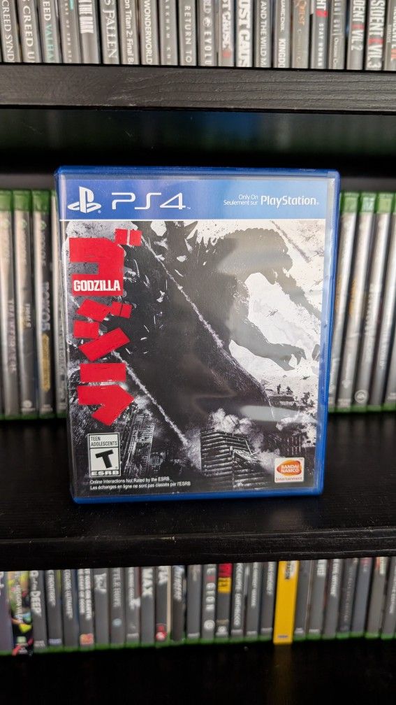 Godzilla for PS4 - Perfect Condition - Played Once