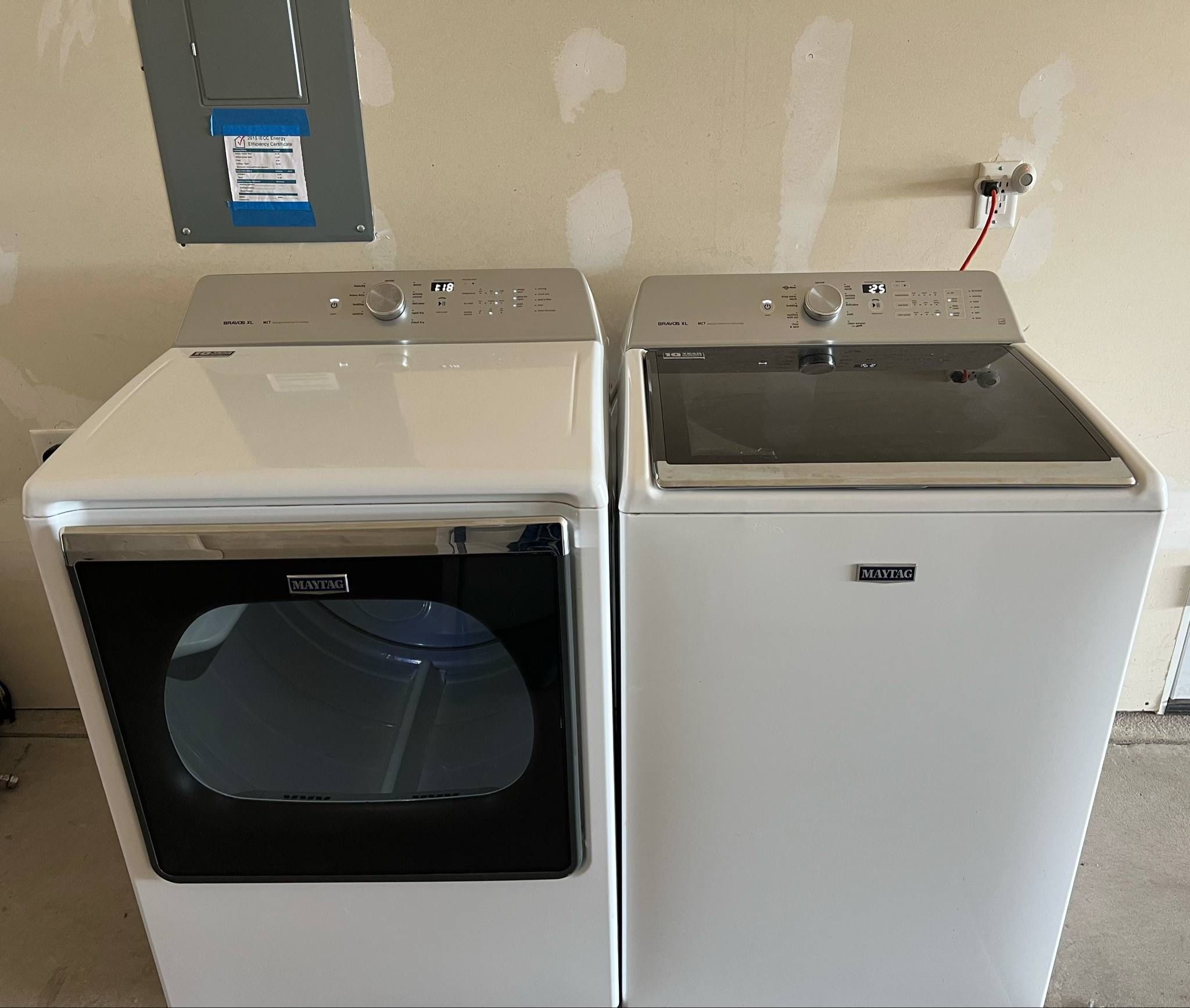 Maytag Washer and Dryer (delivery available)