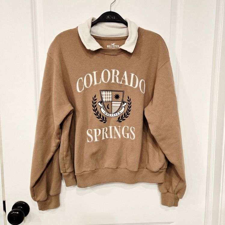Hollister California Colorado Sweatshirt SMALL