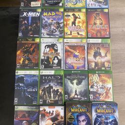 Collectable Bundle Games Xbox, Xbox 360 PC, Xbox One & Wii