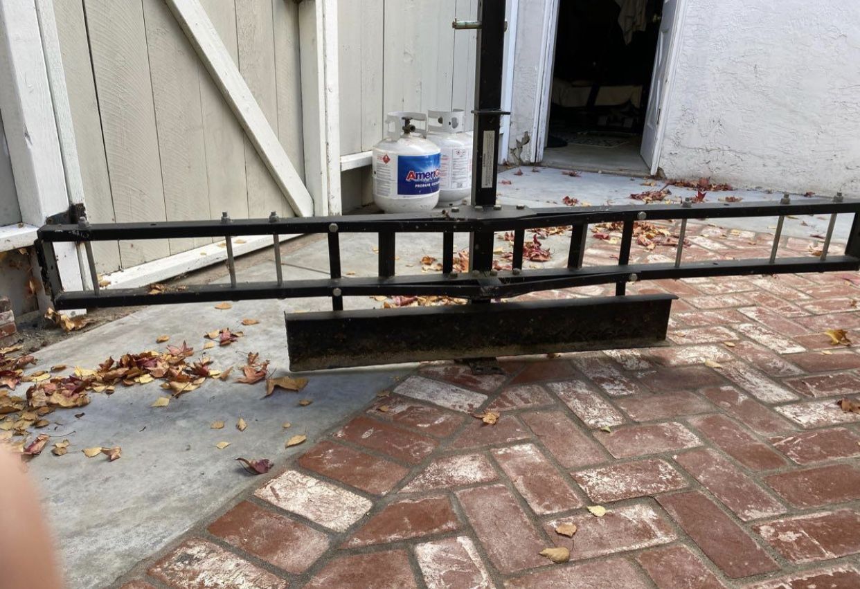 Motorcycle Trailer Hitch Carrier Transport Ramp Towing