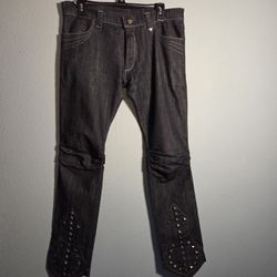 Black Jeans Unique Vintage Early 2000s