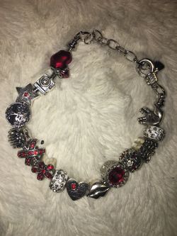Red Pandora Bracelet 