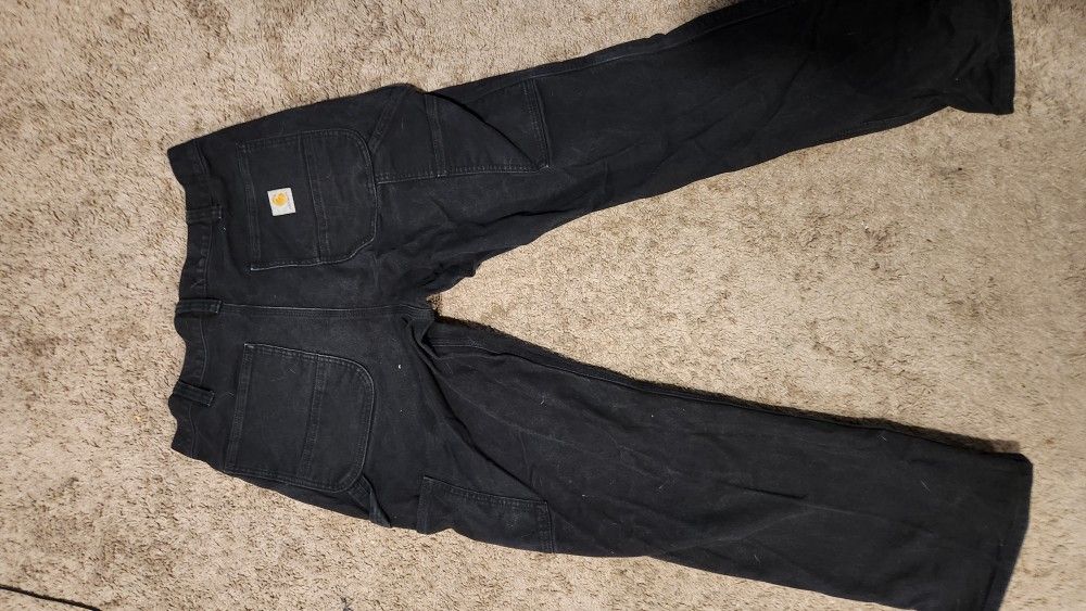 34x30 Double Front Carhartt Utility Pants