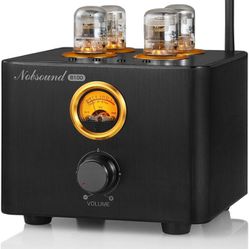 Nobsound B100 Bluetooth 5.0 Tube Amplifier USB DAC Coax/Opt Integrated