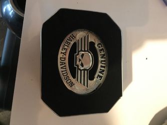 Harley Davidson belt buckle.