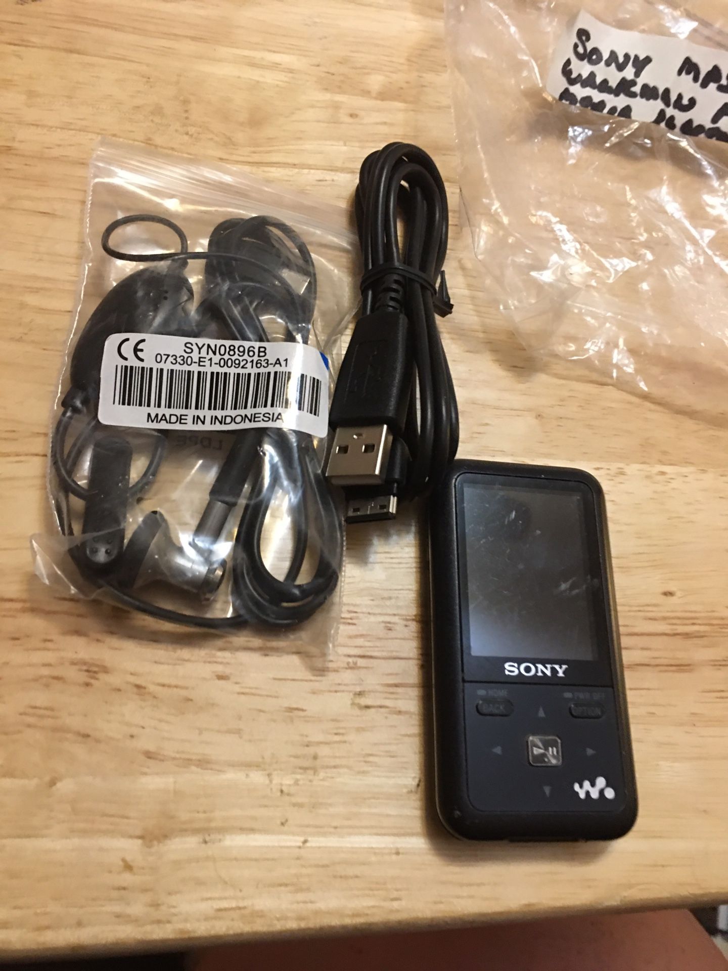 sony mp3 digital player