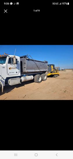 Bobcat Dump Truck Skidsteer