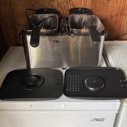Double Frier Great Conidition  - Used Once “Elite” Brand Name
