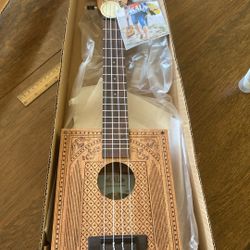 Kala Victorian Cigar Box Concert Ukulele