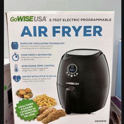 GoWISE USA 2.75 Qt. Black Air Fryer