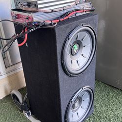 Speakers and amps $500 ready for pick up. Van Nuys, Saticoy and Kester