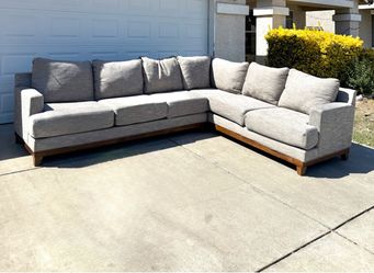 Light Gray Sectional Couch