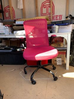 Pink Ergonomic Office Chairs – 2 for $50