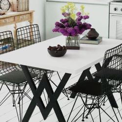 Kitchen Table Set With 4 Chairs