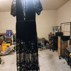 Very Cute Black Romper/Dress
