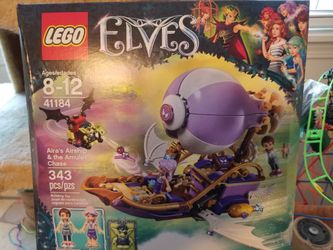 Lego Elves Aira's Airship & Amulet Chase