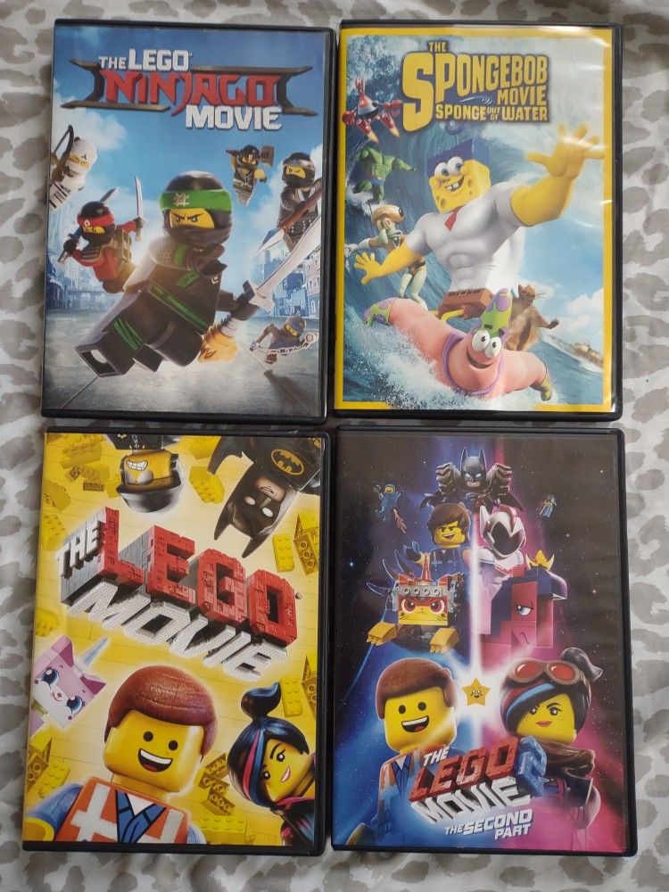 LEGO DVD 📀 Movie 🍿🎥 Bundle