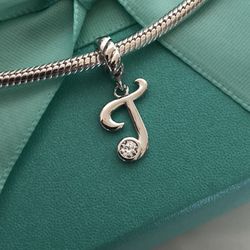 Brand New Sterling Silver 925 Letter T