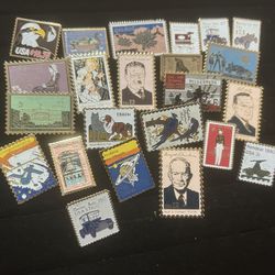 Lot Of 23 USPS Commemorative Lapel Pin- Collectbles