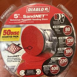 DIABLO 5 in. Sand Demon Assorted Discs (50-Pack)