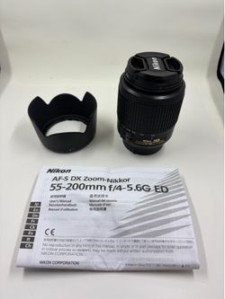 Nikon AF-S DX NIKKOR 55-200mm Camera Lens