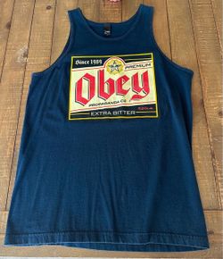 Obey Tank Top Mens Large