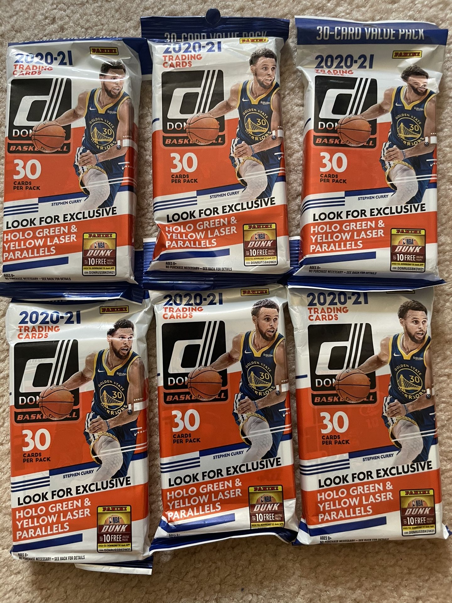 NBA Donruss fat Packs 