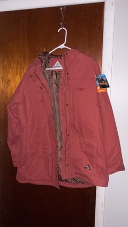 Ridgecut Sanded Duck Quilted Fleece-Lined Barn Coat. SIZE XL