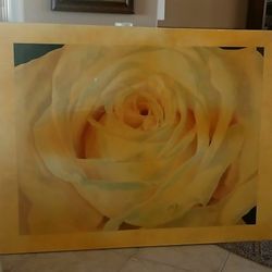 YELLOW ROSE ART DECO