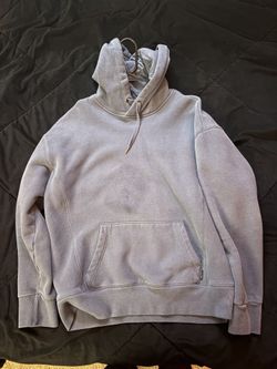 Dark Washed Blue Hollister Hoodie Size Medium 