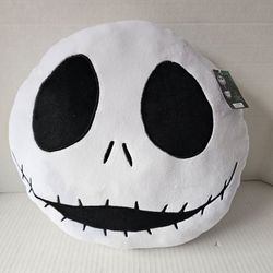 Disney The Nightmare Before Christmas Jack Skellington Plush Pillow NEW