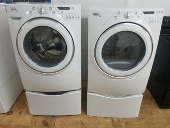Washer and dryer