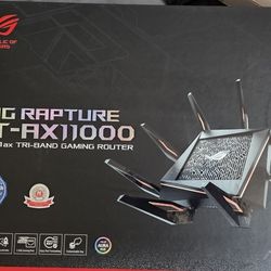 ASUS ROG Rapture AX11000 Tri Band Gigabit Wireless Router (GT-AX11000) Perfect!