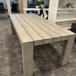 Atica 86.5 Outdoor Dining Table $300