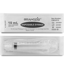 10mL Disposable Syringe offers precision and ease of use. Its clear design ensures accurate measurements every time. See pictures. 75 in box