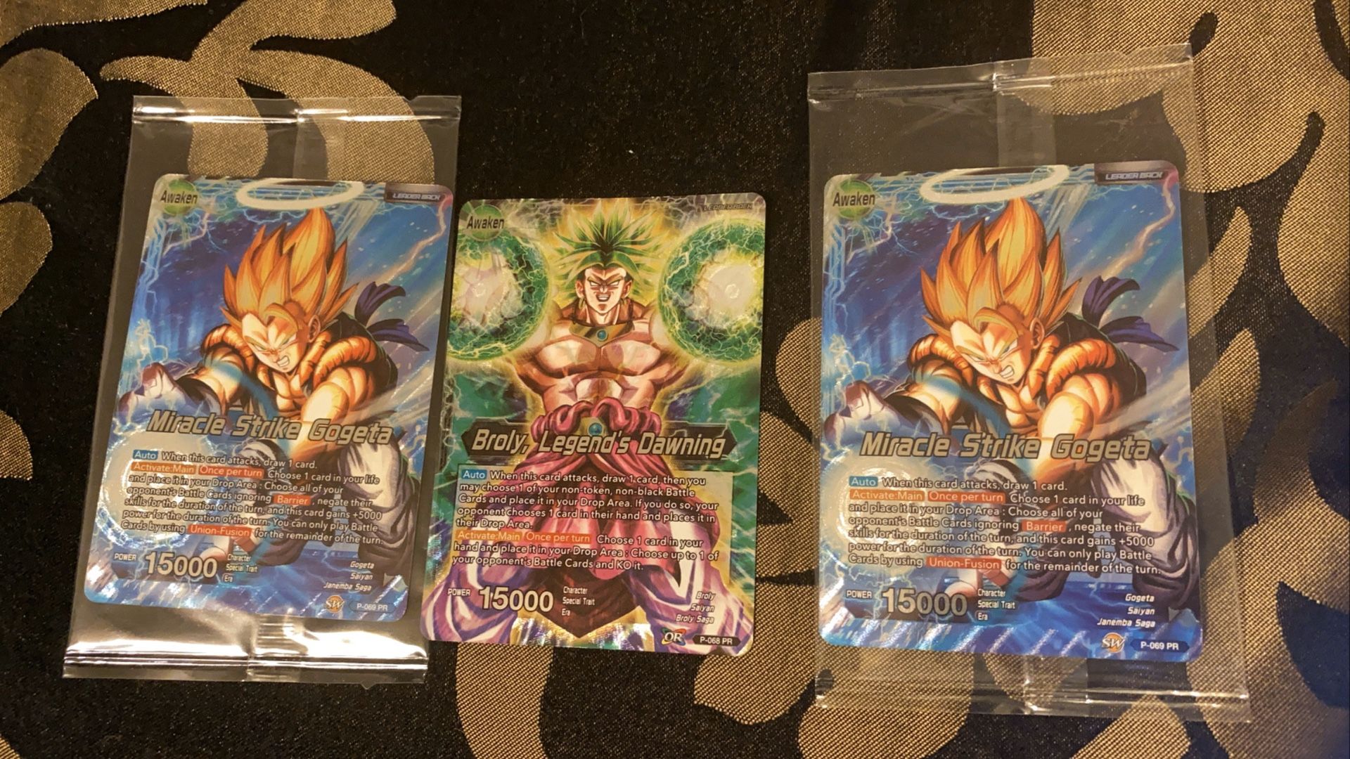 DRAGONBALL Z RARE CARDS