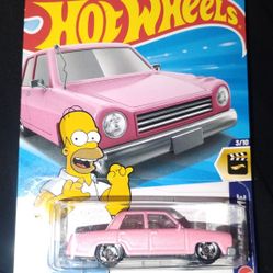 Hot Wheels Tbe Simpsons Family Car 