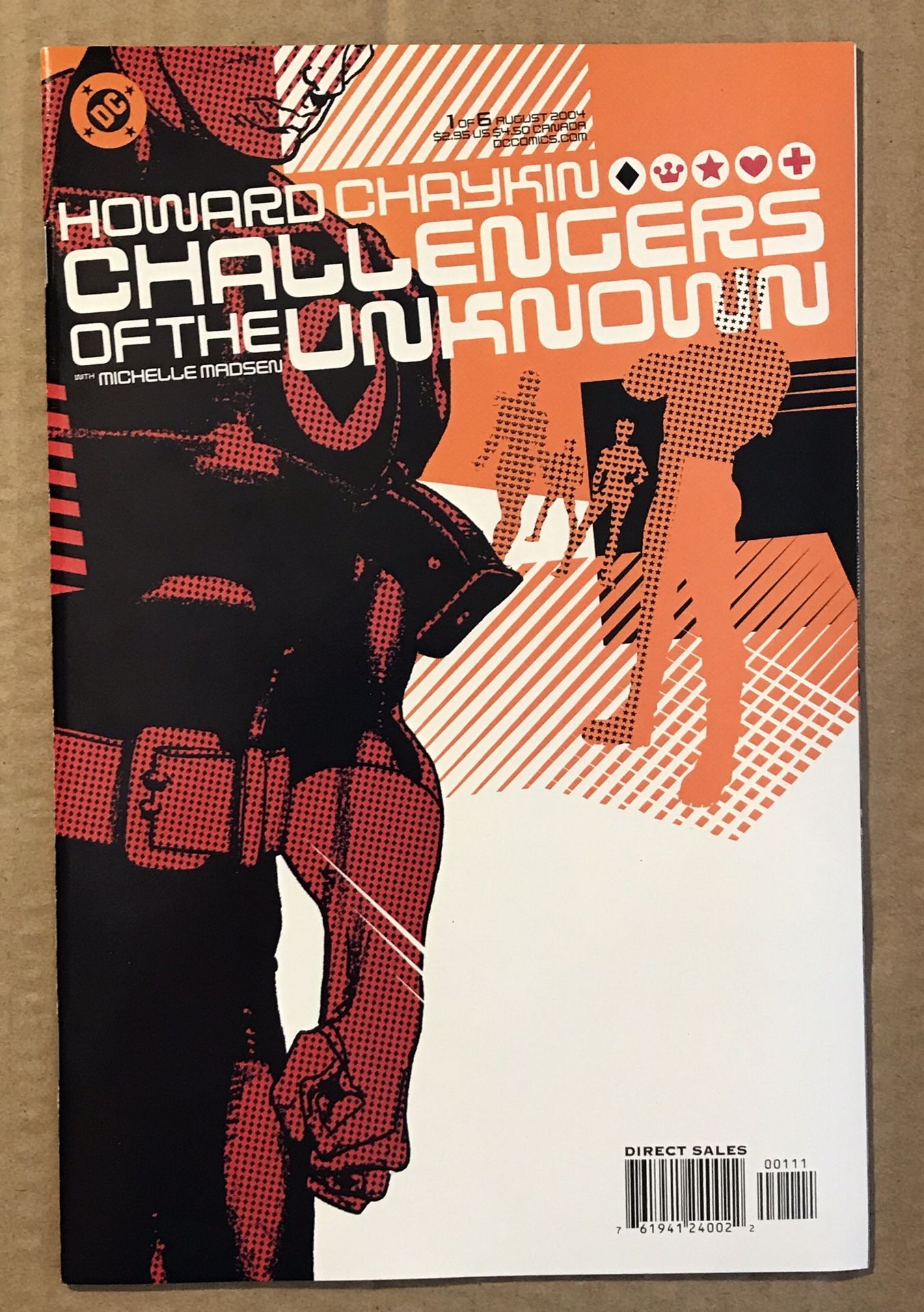 Challengers of the Unknown #1-6 Set Near Mint 9.4 Howard Chakin.