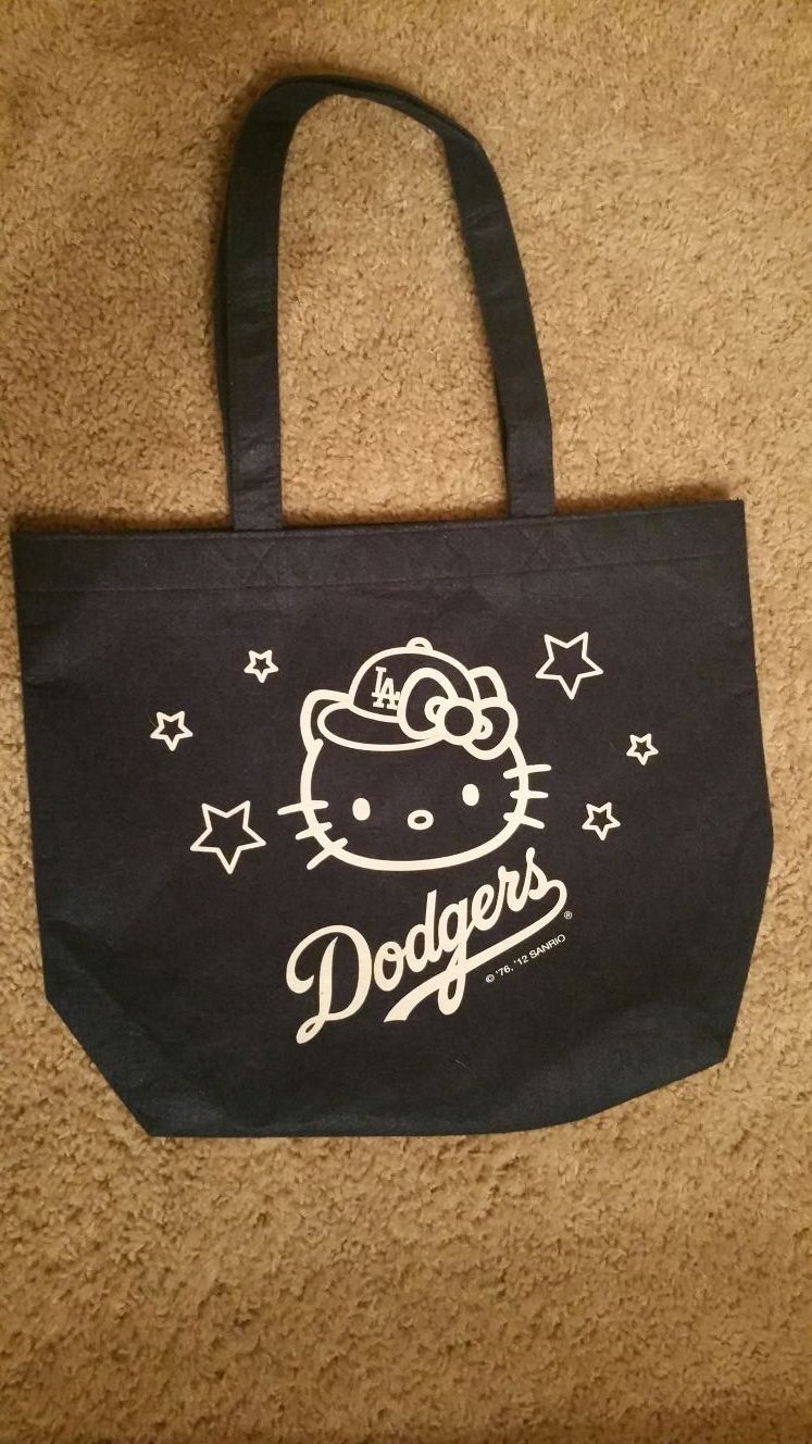 Dodgers Hello Kitty Tote Bag Dodger SGA