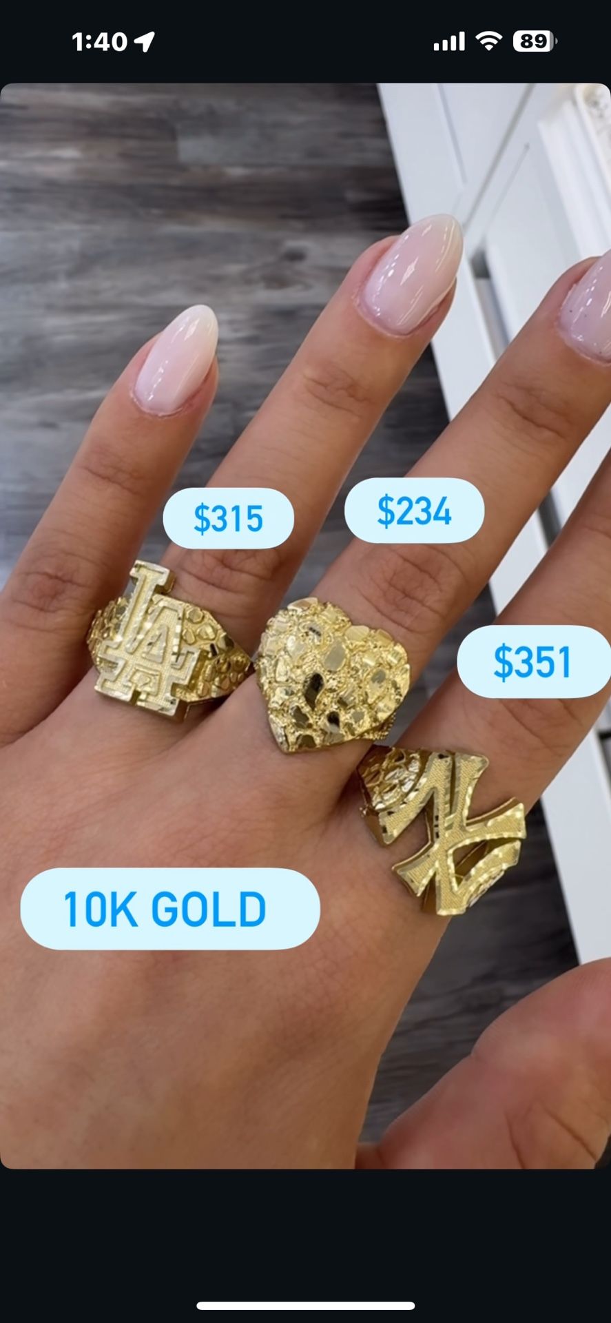 10K Gold Rings