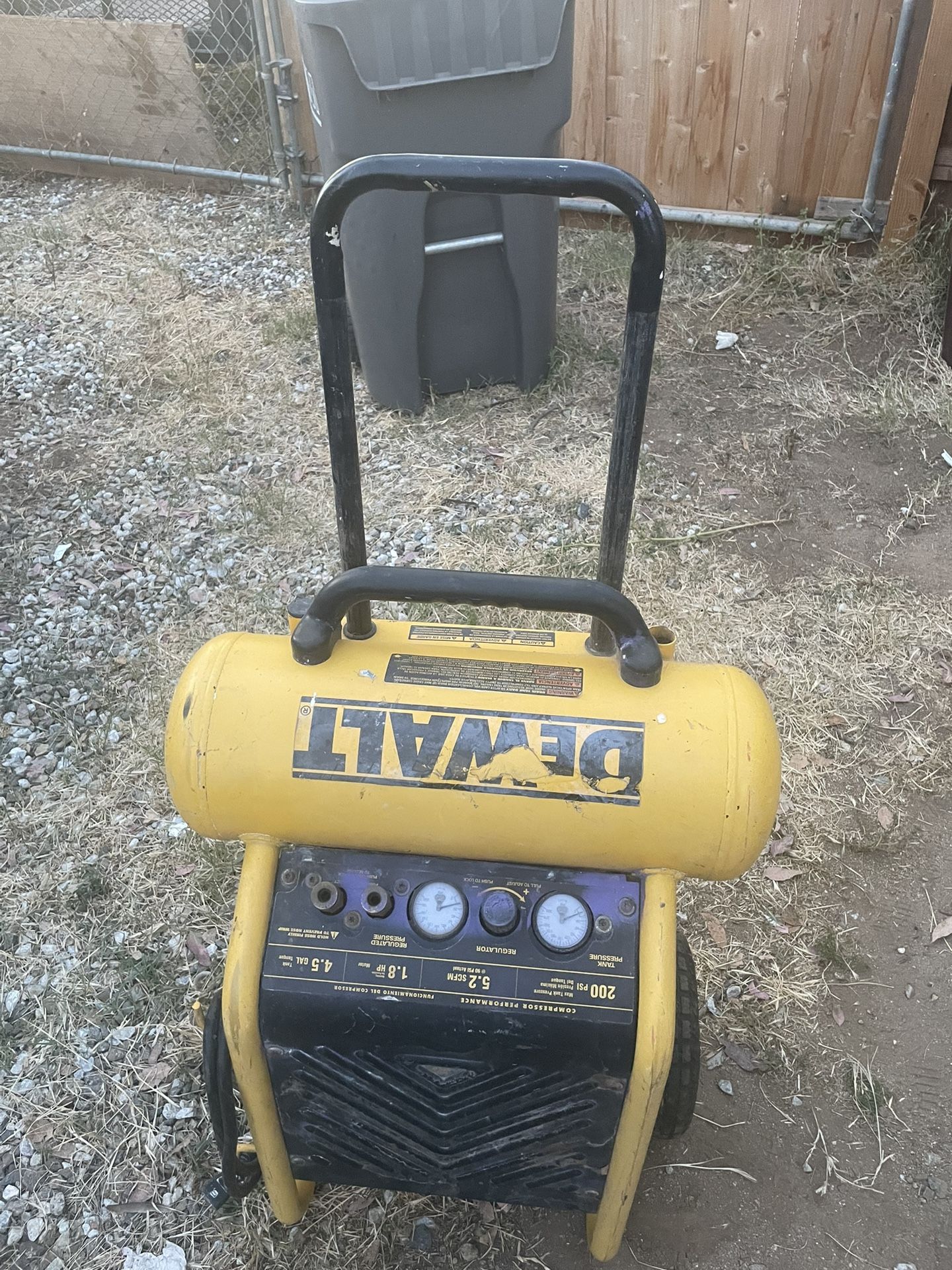 DeWalt Air Compressor 