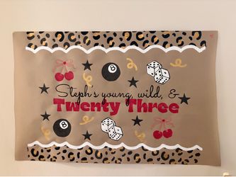 Custom hand painted banners (message me)