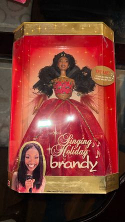 BRANDY Moesha Singing Holiday Doll 2000 Barbie Style Mattel