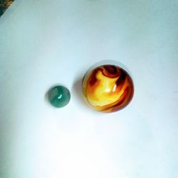 Large Vintage Marble Hand Made